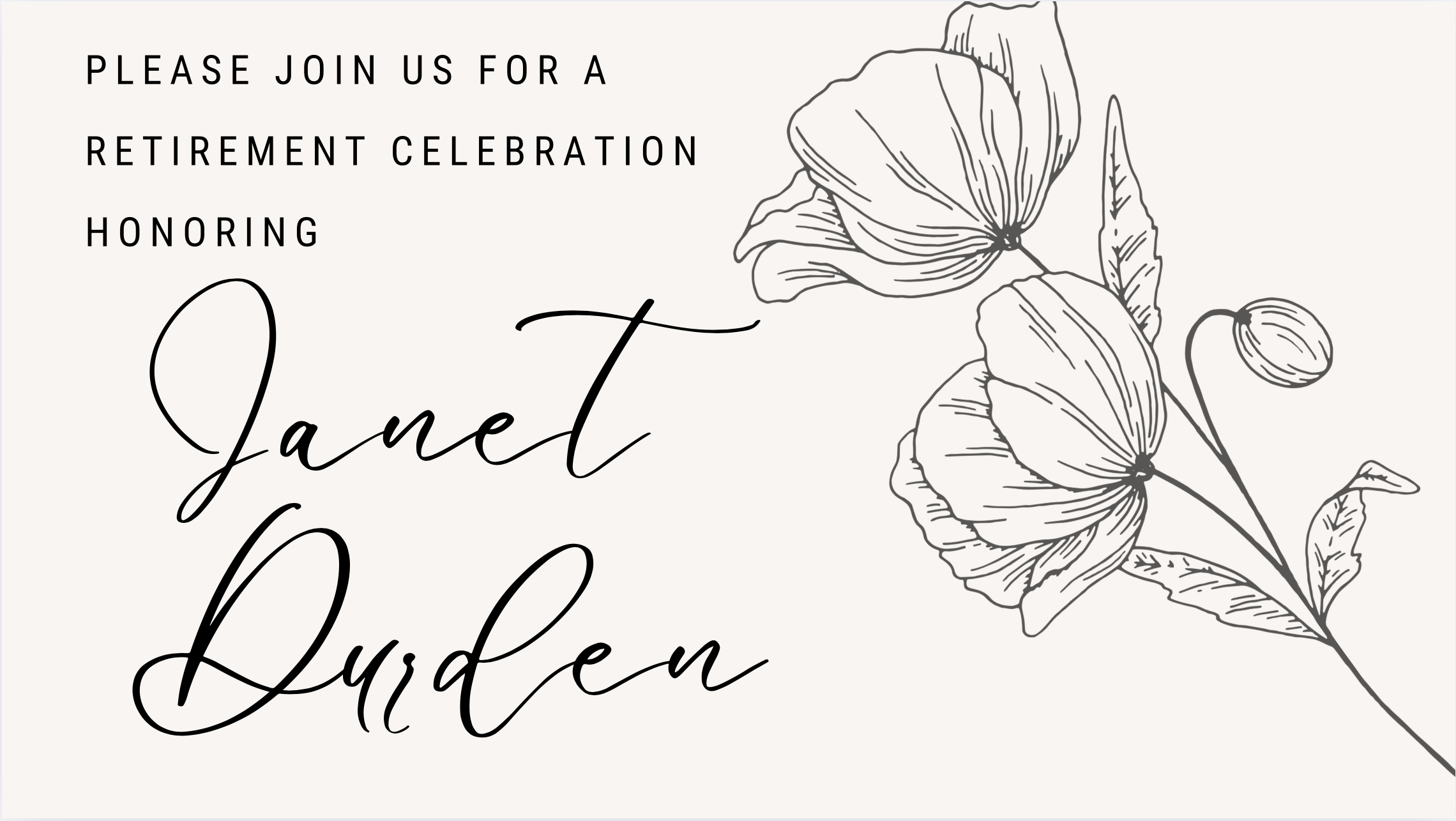 Janet Retirement Header